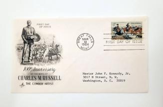 First Day Cover: Honoring Charles M. Russell