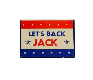 "Back Jack" Campaign Cigarette Box