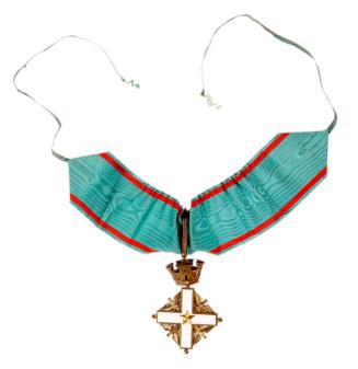 Order of Merit of the Italian Republic Grand Officer's Badge