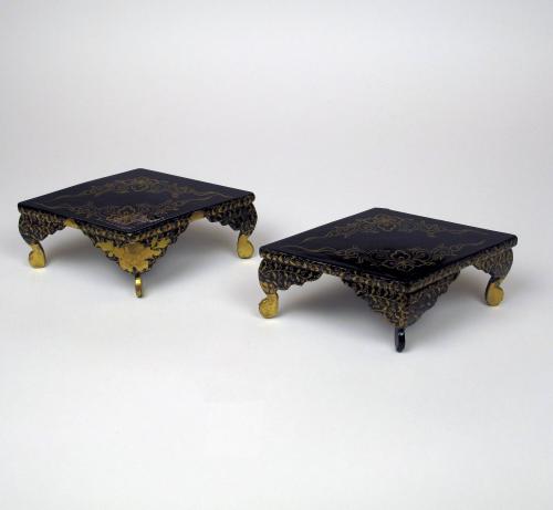 Accessory for Doll Set: 2 Diamond Shaped Tables