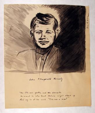 Portrait of John F. Kennedy