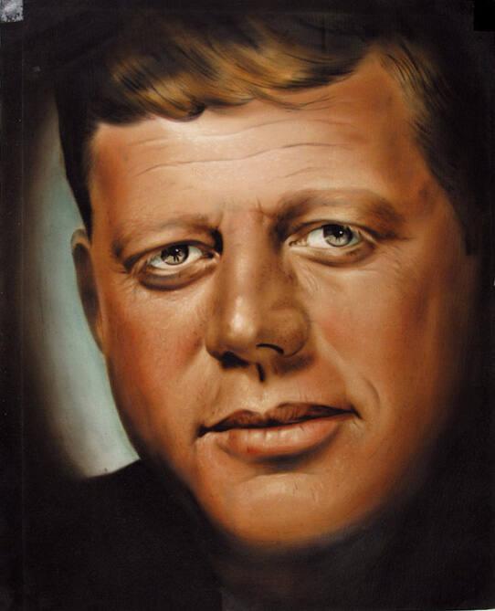 Portrait Of John F Kennedy All Artifacts The John F Kennedy Presidential Library And Museum 