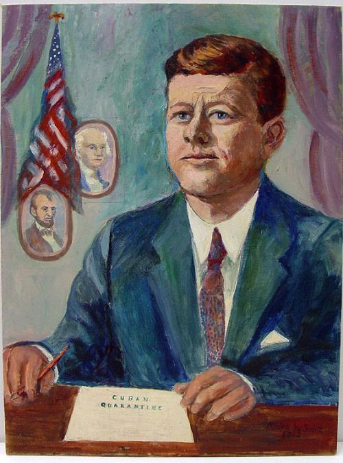 Portrait of John F. Kennedy