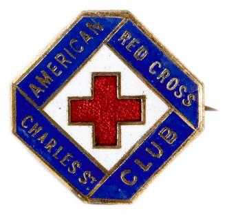 American Red Cross Charles St. Club Pin