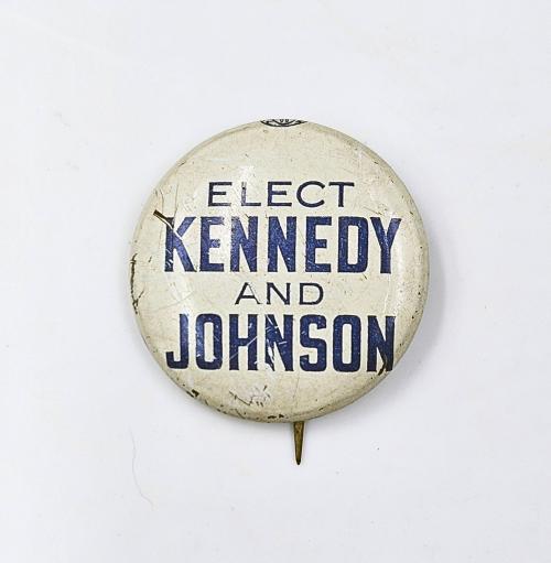 "Elect Kennedy and Johnson" Campaign Button