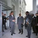 13 March 1962 Luncheon in honor of Ahmadou Ahidjo, President of Cameroon. Please credit "Robert…