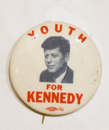 "Youth for Kennedy" Campaign Button