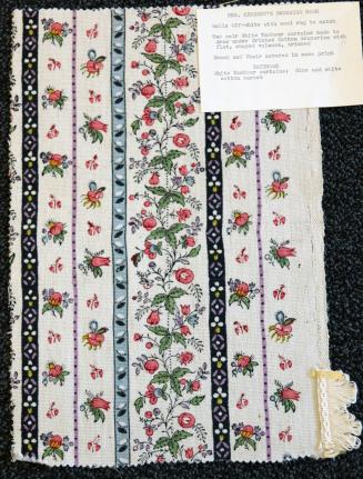 Full Size Fabric Sample from Mrs. Kennedy's Dressing Room