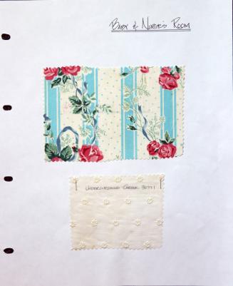 Fabric Samples from Baby and Nurse's Room