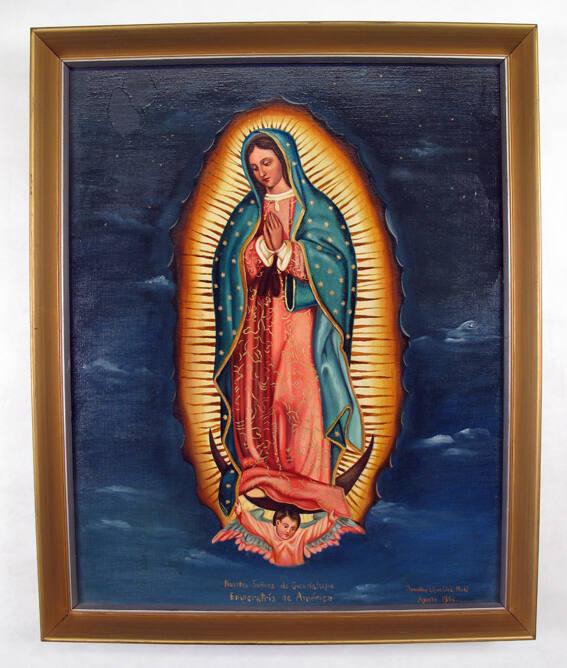 Our Lady Of Guadalupe All Artifacts The John F Kennedy Presidential Library And Museum