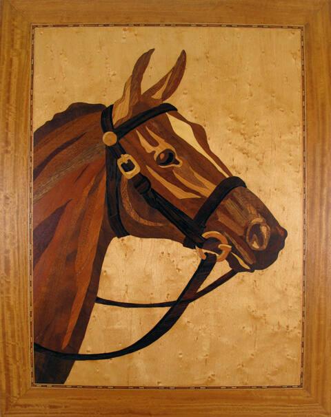 Mosaic of Horse's Head