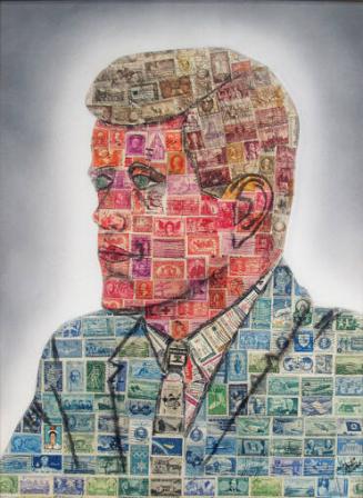 Stamp Portrait of President Kennedy