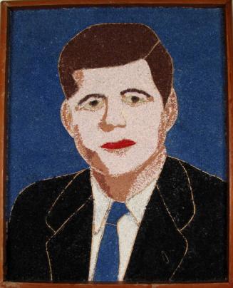 Mosaic Portrait of John F. Kennedy