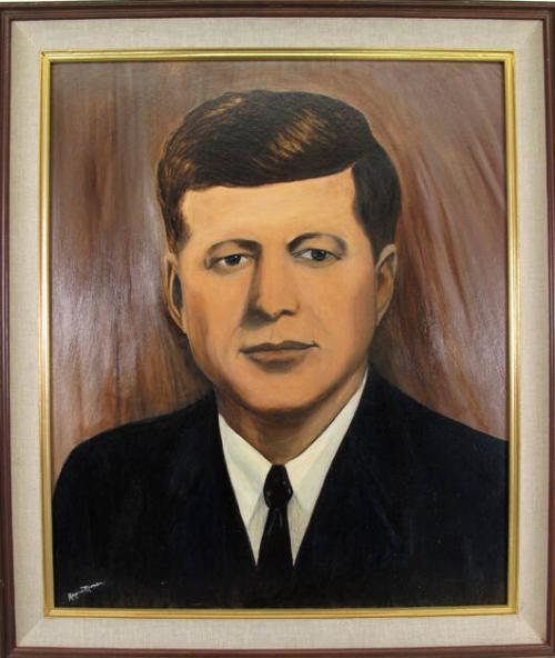 Portrait of John F. Kennedy