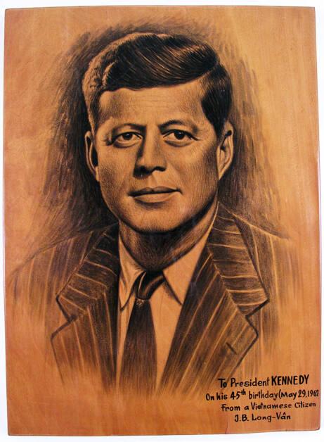 Portrait of John F. Kennedy for his 45th Birthday