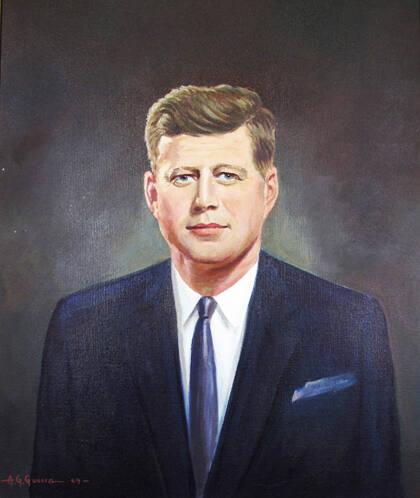 Portrait of President John F. Kennedy