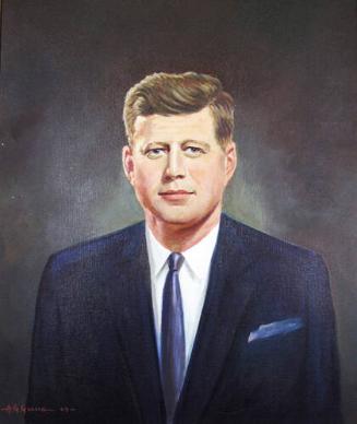 Portrait of President John F. Kennedy