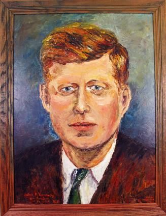 Portrait of President John F. Kennedy
