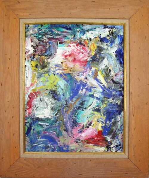 Abstract Painting of Flowers