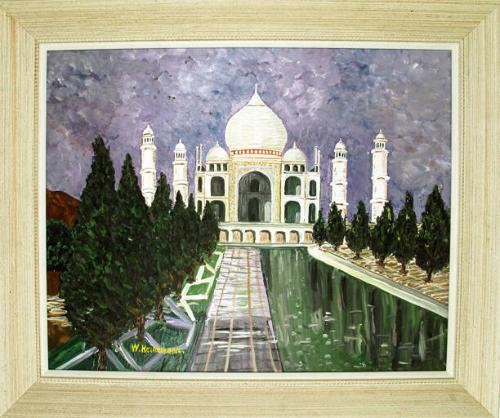 Painting of the Taj Mahal