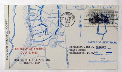 Commemorative Cachet: Battle of Gettysburg Centennial