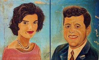 Portrait of John F. Kennedy and Jacqueline Kennedy