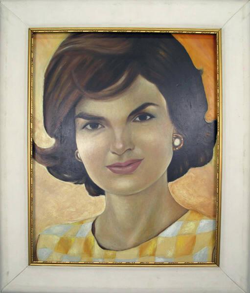 Portrait Of Jacqueline Kennedy All Artifacts The John F Kennedy