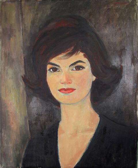 Portrait Of Jacqueline Kennedy All Artifacts The John F Kennedy Presidential Library And Museum 