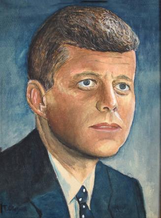 Portrait of John F. Kennedy