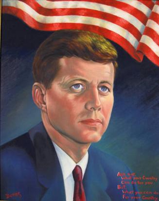 Portrait of John F. Kennedy