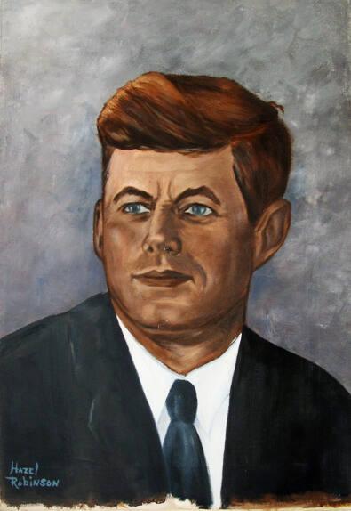 Portrait of John F. Kennedy