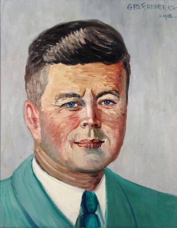 Portrait of  John F. Kennedy