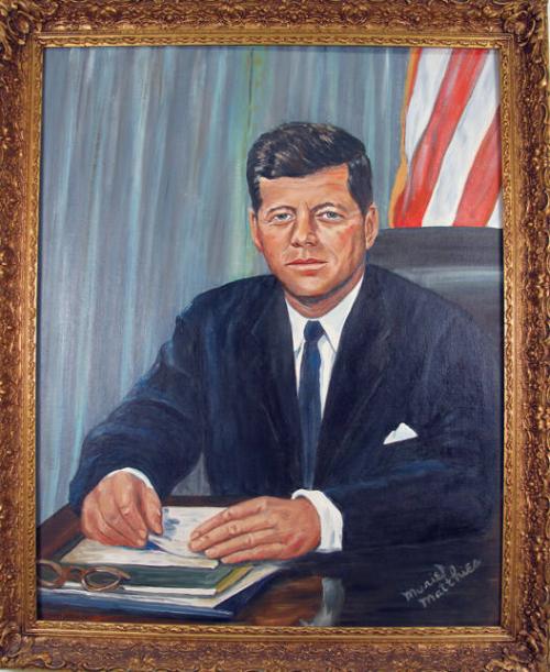 Portrait of  John F. Kennedy