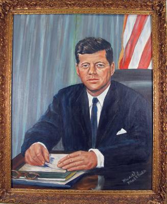 Portrait of  John F. Kennedy
