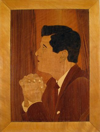 Portrait of John F. Kennedy Praying