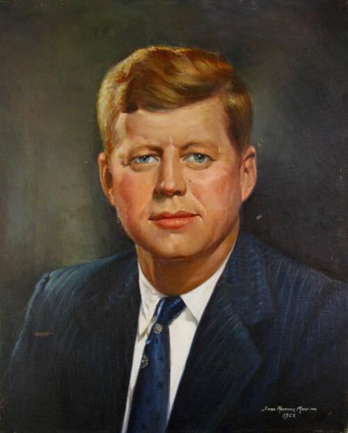 Portrait of John F. Kennedy