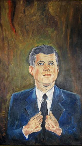 Portrait of John F. Kennedy