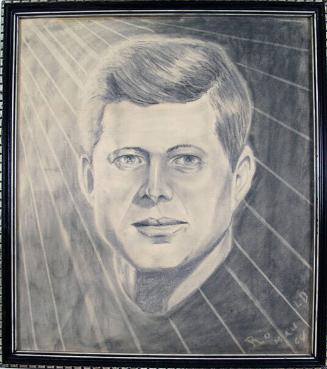 Sketch of John F. Kennedy