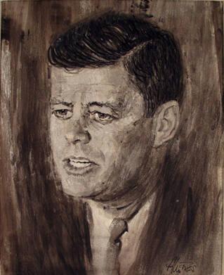 Portrait of John F. Kennedy