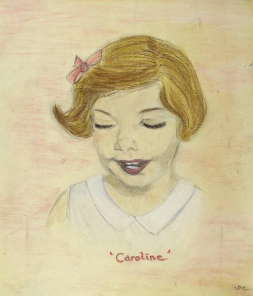 Drawing of Caroline Kennedy