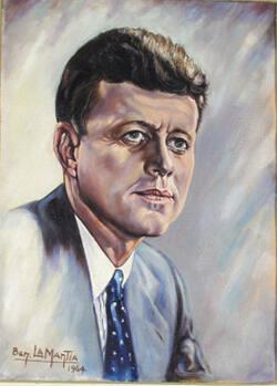 Portrait of John F. Kennedy