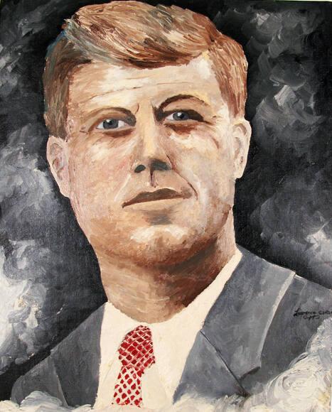 Portrait Of John F Kennedy All Artifacts The John F Kennedy