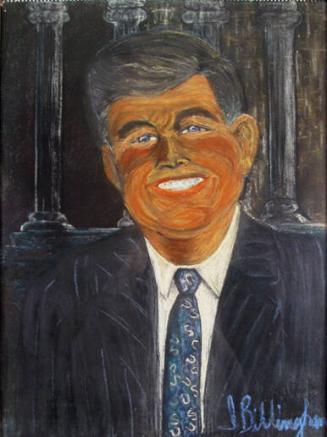 Sketch of John F. Kennedy