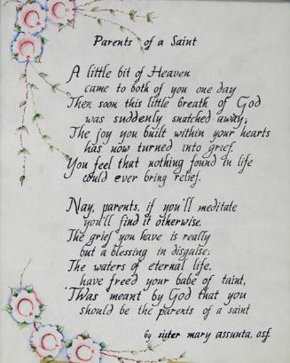 Parents of a Saint