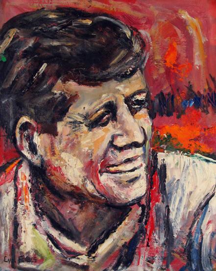 Portrait of John F. Kennedy