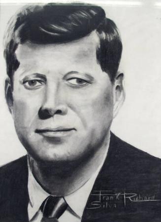 Sketch of John F. Kennedy