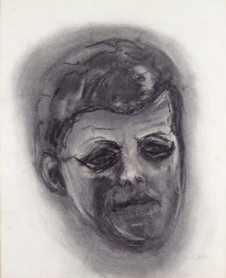 Sketch of John F. Kennedy