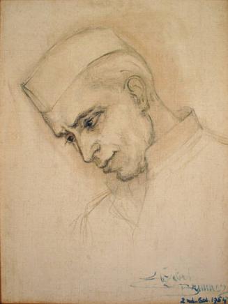 Sketch of Prime Minister Nehru