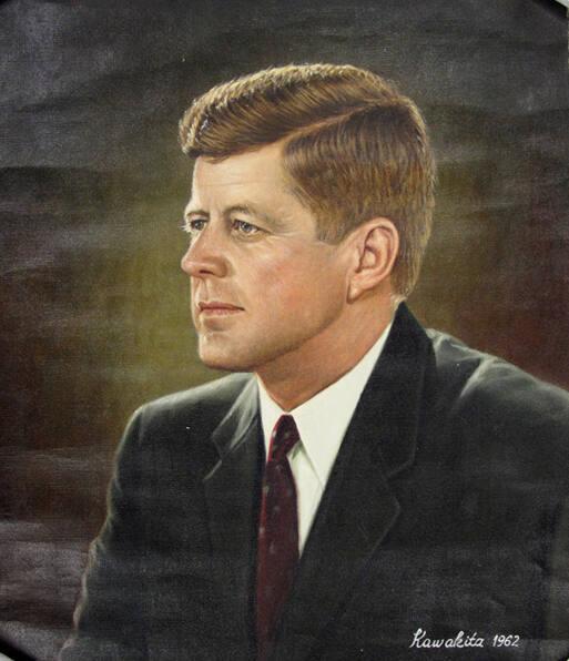 Portrait of John F. Kennedy – All Artifacts – The John F. Kennedy ...