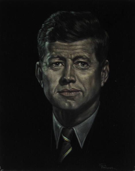 Portrait of John F. Kennedy